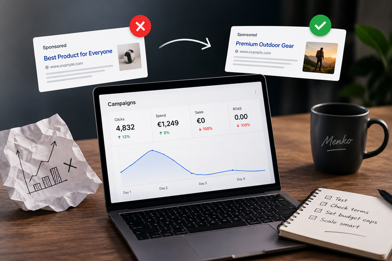 The Ad That Flopped: An Honest PPC Mistake & 3 Lessons