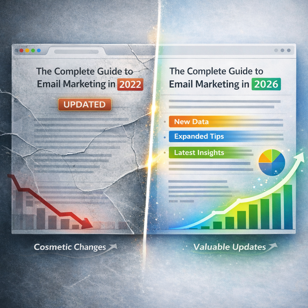 Stop changing dates: It's hurting your SEO