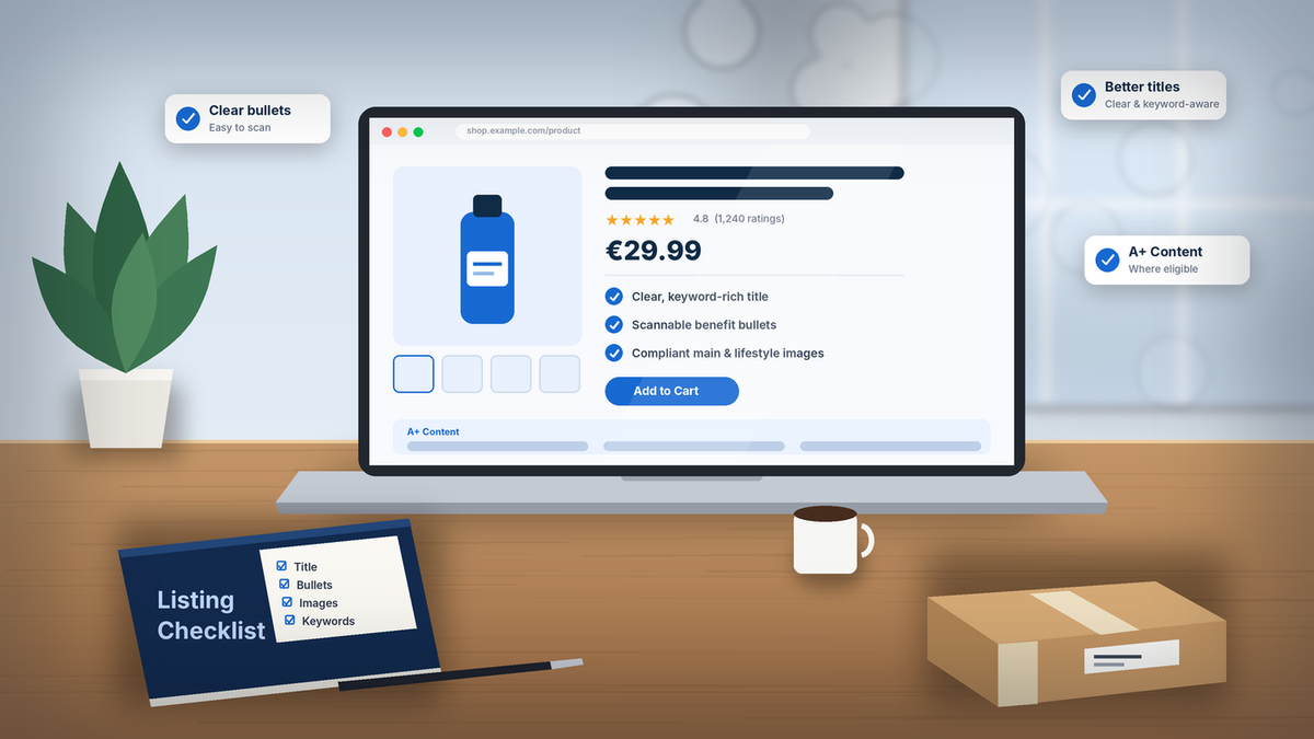 Amazon listing optimization guide for eCommerce brands